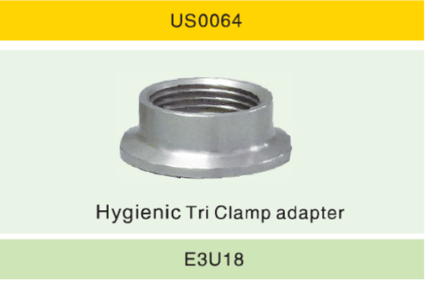 Переходной адаптер Tri-clamp гигиенический EMA US0064