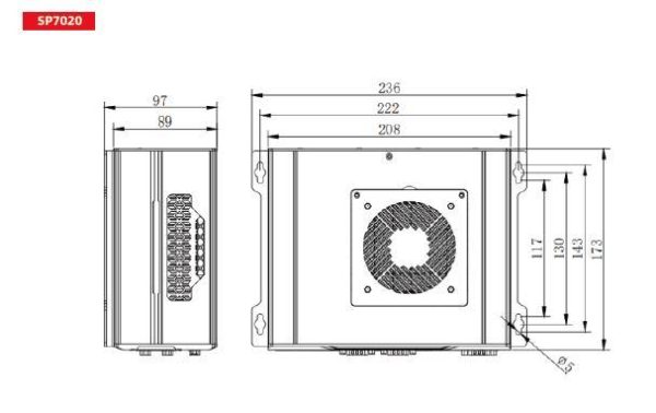 Промышленный компьютер IPC Sinsegye SP7020-2231