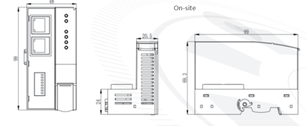 Сетевой адаптер EtherCat Sinsegye SRE8200